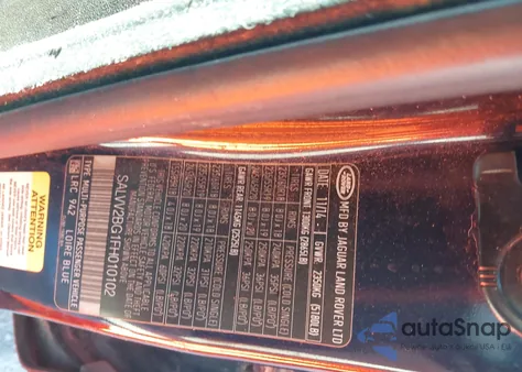 2015 Land Rover Range Rover Evoque Prestige из США, поврежденный, VIN SALVV2BG1FH010102